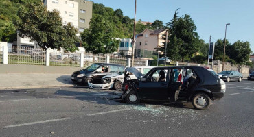 Sudar Golf i Opel kod Ine