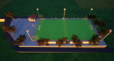 Idejno rješenje Sportskog centra Pocrte kraj Gruda