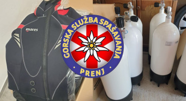 SPAŠAVANJE POD VODOM GSS Prenj dobio novu vrijednu opremu