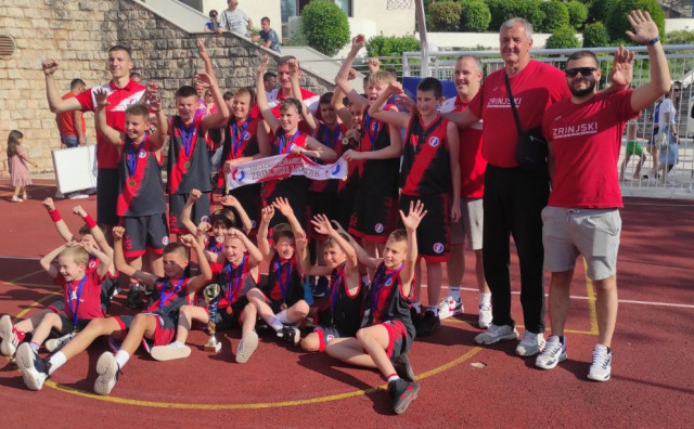 Škola košarke Zrinjski pobjednik  Mini basket lige Hercegovine 2022/23