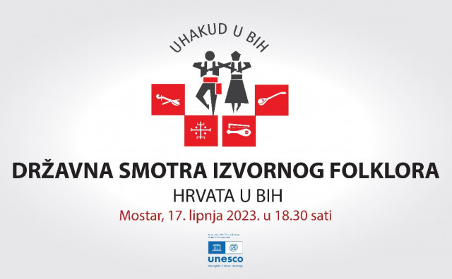 KULTURNA BAŠTINA Državna smotra izvornog folklora Hrvata u BiH održat će se u Mostaru