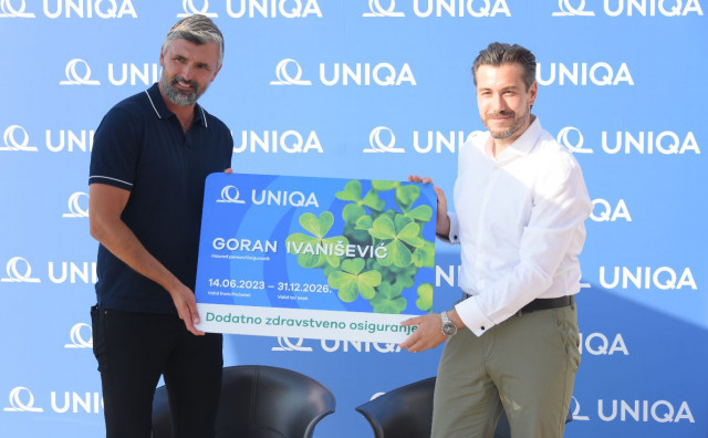 Goran Ivanišević novi brand ambasador UNIQA osiguranja za jugoistočnu Europu