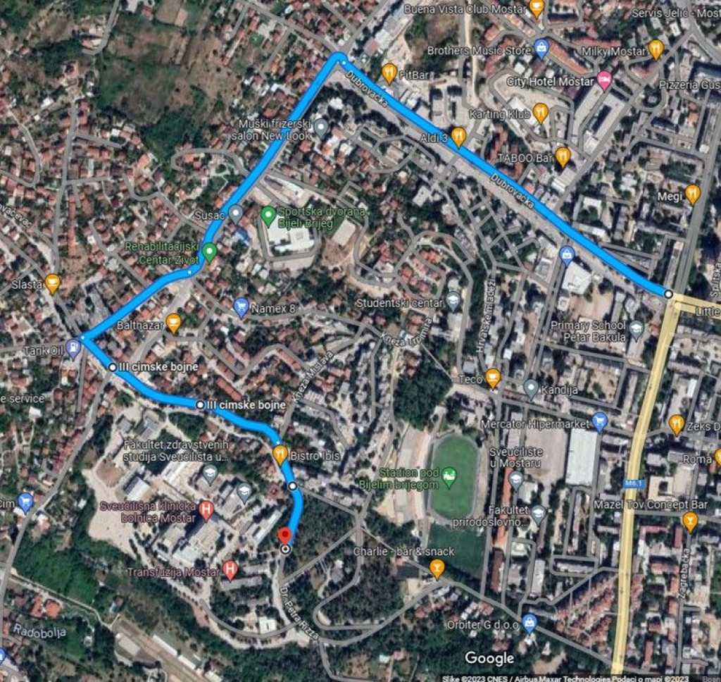 petra kresimira 4,ulica,Mostar,Obnova,HP investing