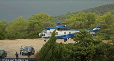 helikopter Milorad Dodik Hvar