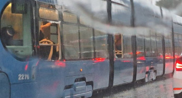 Olujno nevrijeme Zagreb