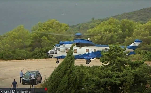 PREKRŠENE SVE PROCEDURE Dodik helikopterom MUP-a Srbije došao na Hvar