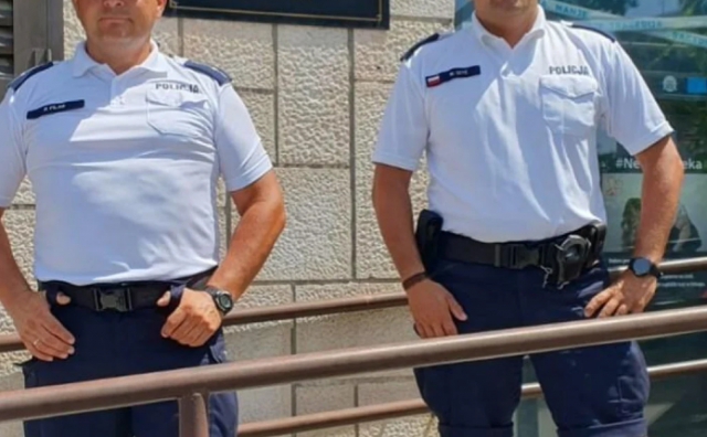'NISMO RAZMIŠLJALI NI TRENUTKA' Poljski policajci u Makarskoj spasili dvije osobe od utapanja