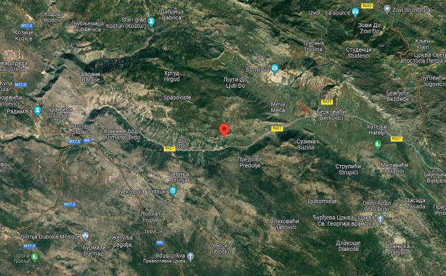TRESLO JE Blaži potres s epicentrom kod Stoca