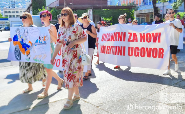 NIŠTA OD MIRENJA S VLADOM HNŽ Gotovo 4000 zdravstvenih djelatnika u HNŽ pokreće generalni štrajk