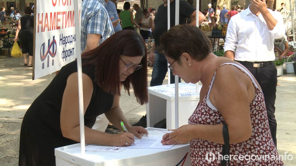 Stop nametima Trebinje