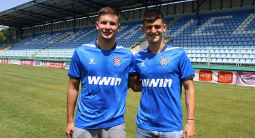 NK ŠIROKI BRIJEG Marko Capan i Jere Vrcić predstavljeni na Pecari