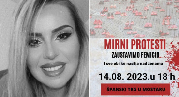 Mostar,femicid,prosvjed