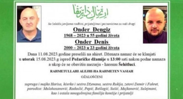 GRADAČAC SE OPRAŠTA OD ŽRTAVA Poznat datum ukopa oca i sina koje je ubio monstrum Nermin Sulejmanović