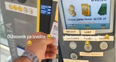 SNIMKA IZAZVALA LAVINU KOMENTARA Turist platio parking u Dubrovniku 80 KM, drugi pokušao naći rješenje pa prošao gore