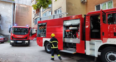 Vatrogasci Mostar požar u zgradi