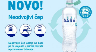Voda SARA uvodi neodvojivi čep: Korak naprijed za zaštitu okoliša