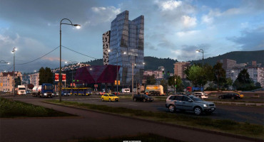 Sarajevo u Euro truck simulatoru
