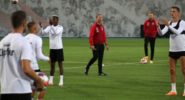 EUROPSKA LIGA U MOSTARU Austrijanci održali konferenciju, momčadi odradile posljednje treninge uoči utakmice odluke