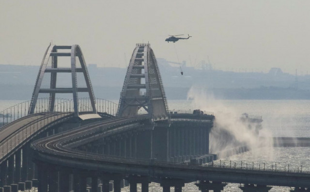 NOVA OBRAMBENA METODA Rusi strategijom starom 200 godina štite Krimski most od ukrajinskih napada