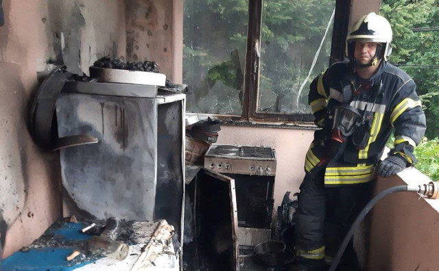 Vatrogasci gasili požar na obiteljskoj kući u Orlacu
