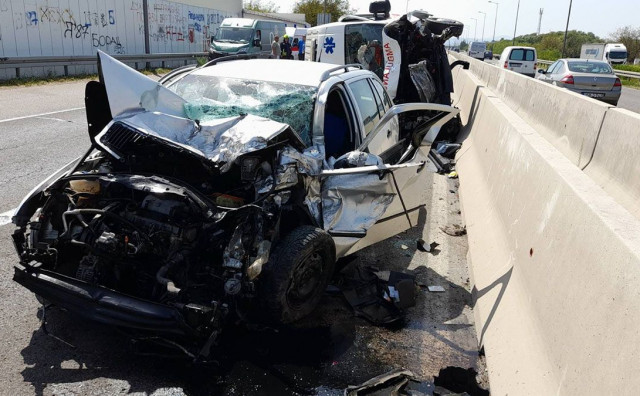 Sudar kod Banja Luke hitna pomoć i Škoda