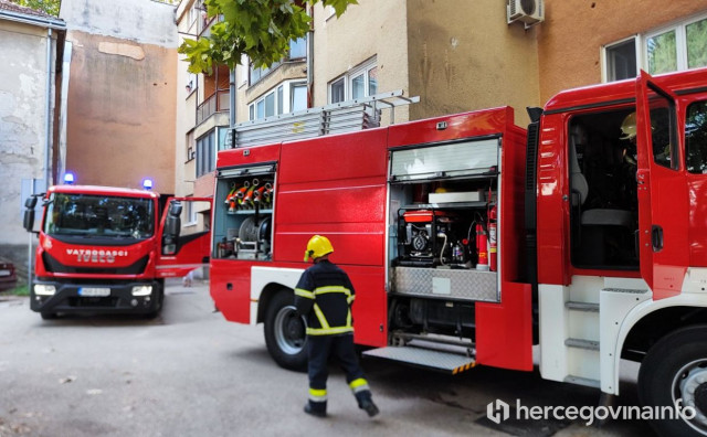 OBAVIJEST GRAĐANIMA Mostarci ne mogu zvati vatrogasce na broj 123, evo kako ih dobiti u slučaju potrebe