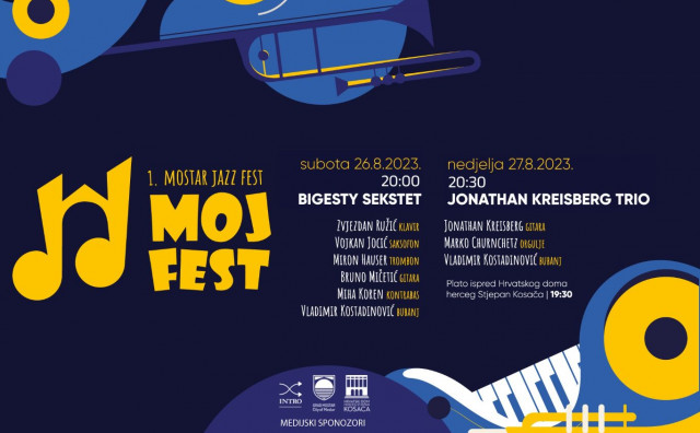 Rezervirajte zadnji vikend kolovoza za 1. Mostar Jazz Fest