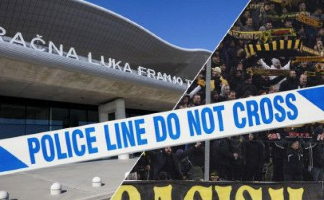 INTERVENCIJA POLICIJE Zaustavljena četvorica navijača AEK-a u zračnoj luci u Zagrebu