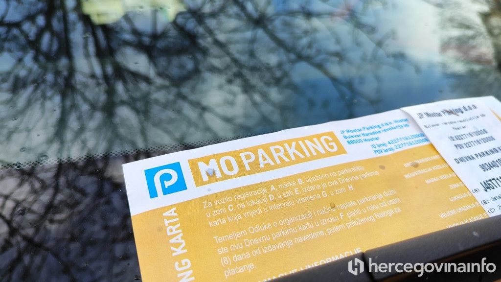 MO Parking kazna