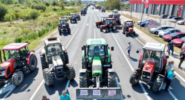Prosvjed traktori