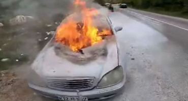 Požar Mercedes Kobilovača