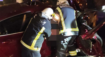 Prometna nesreća vatrogasci Osijek