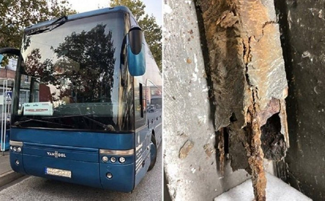 'TEMPIRANA BOMBA' Ovaj autobus iz BiH vozi do Dortmunda, Nijemci ga isključili iz prometa