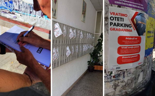 Ne posustaju aktivisti nezadovoljni MO Parkingom, u Mostaru osvanulo stotine plakata i letaka
