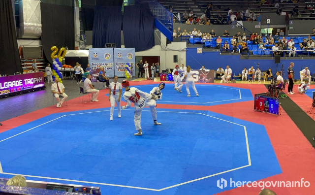 Posušaci iz Taekwondo saveza Herceg-Bosne iz Beograda se vraćaju bez medalja