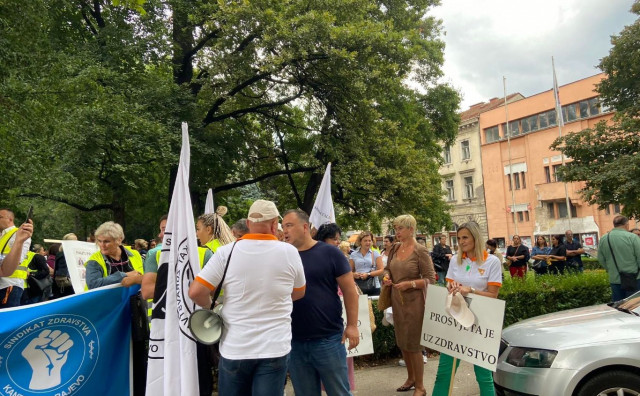 NIJE SAMO HNŽ Zdravstveni djelatnici u Sarajevskoj županiji idu u generalni štrajk