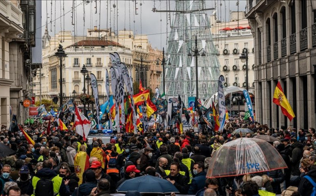 PROSVJED U MADRIDU Na ulicama se okupilo oko 40.000 ljudi
