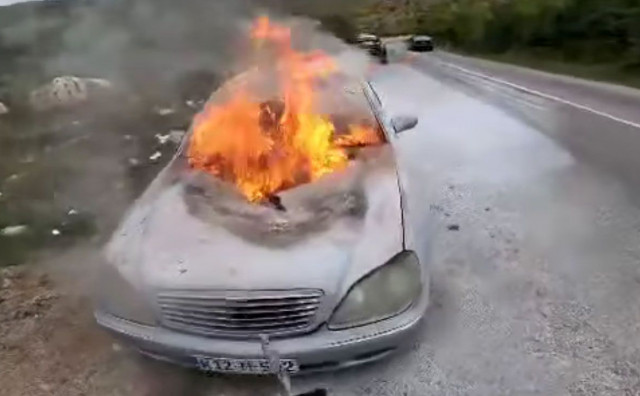 KOBILOVAČA Između Mostara i Čitluka izgorio osobni automobil