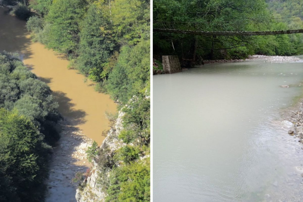 VJERUJETE LI INSPEKCIJI ILI SVOJIM OČIMA Iz Republike Srpske tvrde da Neretva  nije zamućena i da je voda izuzetno čista | Vijesti Hercegovina.Info