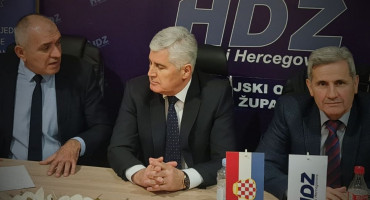 Dragan Čović, Ivo Tadić, Mato Zovko HDZ BiH