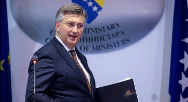 Andrej Plenković u Sarajevu