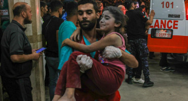 Bombardiranje bolnice u Gazi