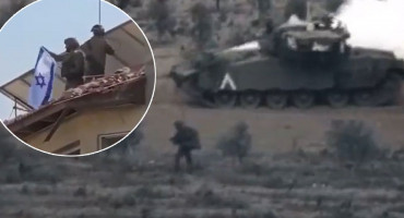 Izrael objavio snimke probijanja kroz Gazu. Postavljaju zastave na osvojena područja