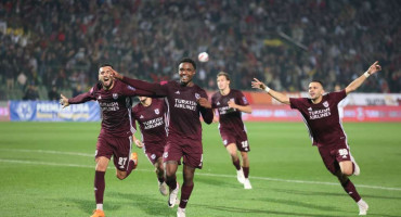 Sarajevo svladalo Željezničar u 150. vječitom derbiju