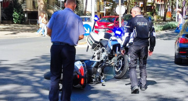 Sudar prometna nesreća motocikl Mostar