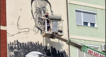 mural napadaču Kosovo