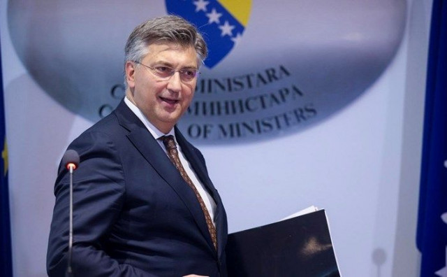 Andrej Plenković u Sarajevu