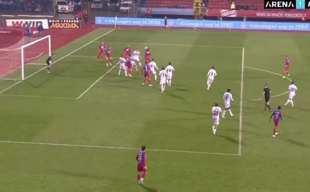 Borac Sarajevo gol iz zaleđa