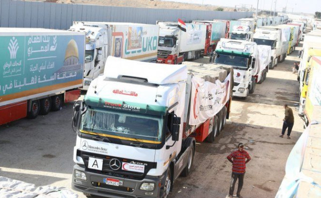 SLAMKA SPASA ZA CIVILE Prvi kamioni s humanitarnom pomoći ušli u Pojas Gaze