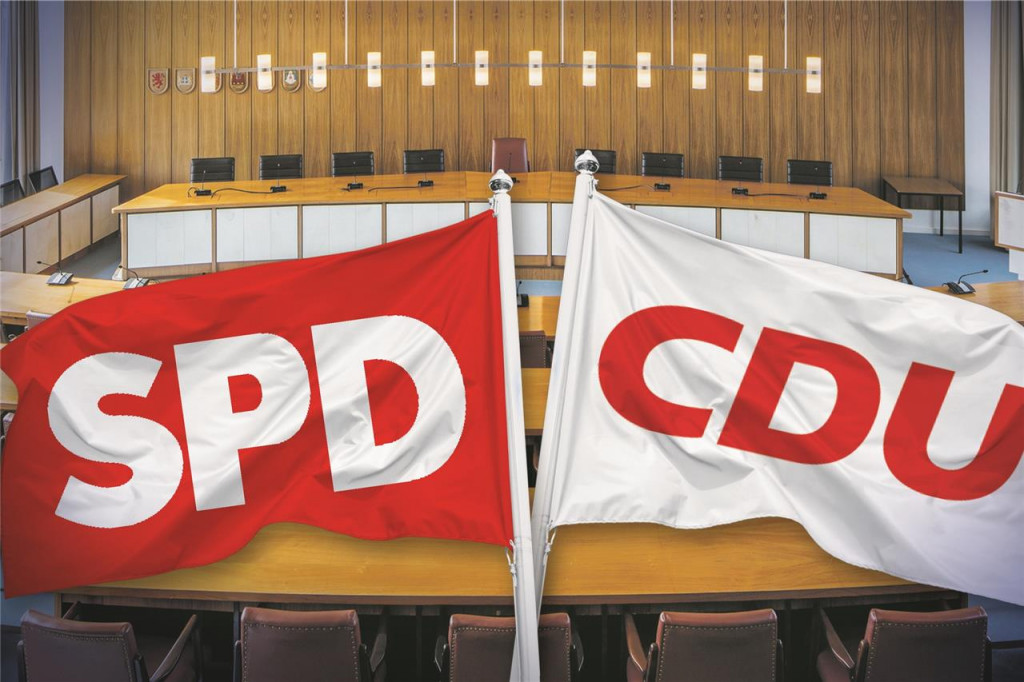 Große Koalition“ in Lünen: CDU und SPD stellen Fahrplan bis 2025 vor